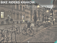 Tablet Screenshot of bikeriders.pl